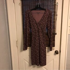 Todd & Co wrap long sleeve wrap dress-Hucleberry Line